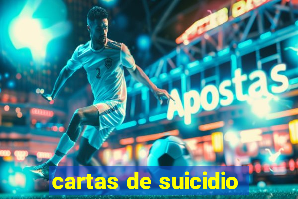 cartas de suicidio